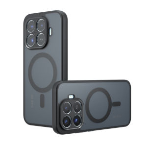Case For Xiaomi 17T 15T Pro Magnetic Wireless Charging Soft TPU Frame Translucent Matte Hard Plastic Shockproof Phone Back Cover