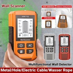 5 In 1 Multifunctional Wall Detector Handheld Stud Finder Wall Scanner Metal Wall Wood Electric Detector Tools
