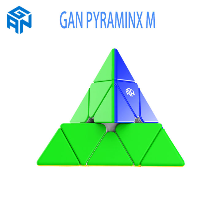 GAN Pyraminx Magnetic Magic Speed Cube GAN พีระมิด Uv ที่เพิ่มขึ้น ...