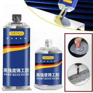 Metal Repair Paste 2 In1 Industrial AB Caster Glue Heat Resistant Sealant Cold Weld Strong Defect Repair Agent Glue