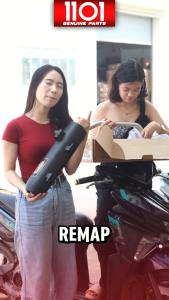1101 Muffler Power Pipe With Stainless Elbow & Silencer For CLICK/WAVE100/MIO 110/125/BEAT/BEAT FI/NMAX/XRM110/PCX160
