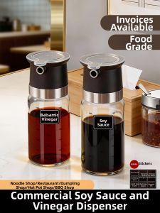 KuaKe | Commercial and Home Use Glass Sauce Bottle Food Grade