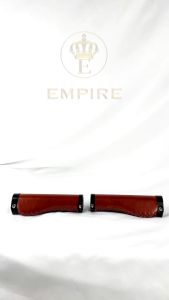 Handgrip Golok kulit Leather Jait Sepeda Lipat Double Lock Bicycle Empire