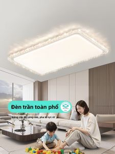 OSIZA | Modern Simple Cream Wind Crystal Eye Protection Ceiling Light