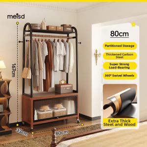 MEISD | Home Simple Mobile Multi-functional Clothes Rack
