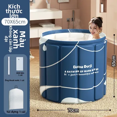 BEIMADUOJI | Bồn Tắm Toàn Thân Gấp Đôi