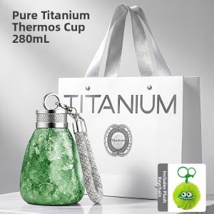 TAIYANGHUA | Customizable Pure Titanium Insulated Cup