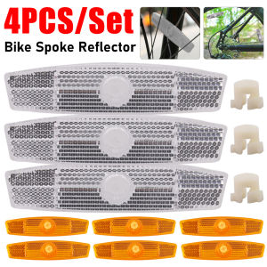 1-20pcs Bike Spoke Reflector Plastic Fixed Rain Sun Protection Bicycle Parts For Mountain Bike Outdoor Riding Accessories