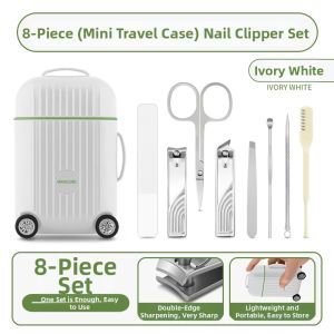 LVpasa | Custom Lovely Womens Nail Clippers Set Ear Pick