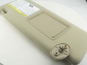 Anzulwang | Grey Beige Sun Shade For Toyota Tacoma 2005-2012 Left Hand Driver Car Sun Visor With Mirror