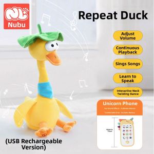 NUBILUBI | Educational Talking Duck Plush Toy