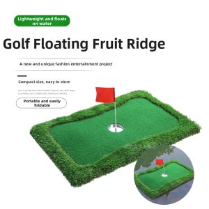 caiton | Floating Golf Practice Mat Artificial Grass