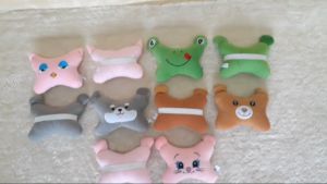 DREAMTOYS96 Bantal Mobil Bordir Karakter Isi 2 Pcs