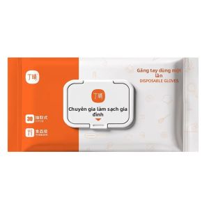 DINGQING | Lengthened Thickened Durable Waterproof Oily Resistant Nitrile Household Gloves