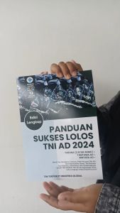 Buku Terbaru PANDUAN SUKSES LOLOS TNI AD (Edisi Lengkap + Gratis Akses Online) Sesuai Dengan Kisi-kisi Terbaru TNI AD