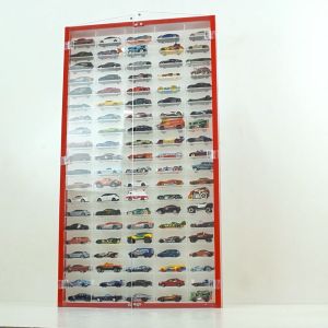 RAK HOTWHEELS ACRYLIC ISI 100 TANPA LOGO MODEL PORTRAIT SKALA 1:64