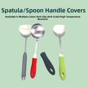 Heat-Resistant Slip-Proof Insulation Sleeve Thickened For Spoon Handle