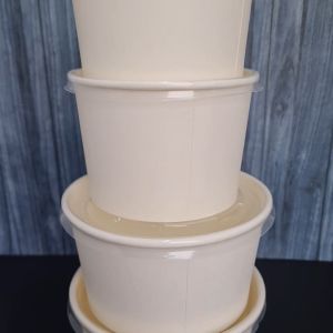Mangkok Kertas 12 Oz & Lid: Pilihan Terbaik untuk Pesta & Es