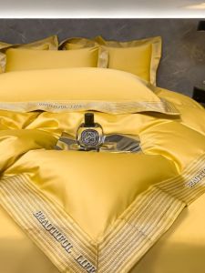 Gold Class a Maternity And Infants Grade Long Staple Cotton Bedding Set Four Pieces Pure Cotton Cover Sheet Luxury Bedding