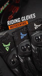 MotoCentric Gloves: Touch Screen Compatible & Breathable Protective Riding Anti-slip Full Finger