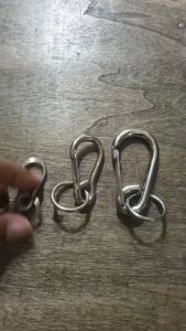 Tec40 Stainless Steel Keychain SHAPE03 SUS304 พวงกุญแจ สเตนเลสสตีล ไรท์สาระกับครูแว่น Tec40store