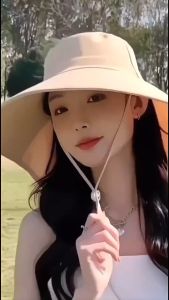 New Women's Sunscreen Hat: Outdoor Beach & UPF50+ Extra Wide Brim UV Protection