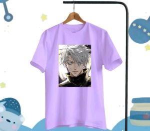 BAJU KAOS ANAK PEREMPUAN DISTRO LENGAN PENDEK ANIME JEPANG USIA 7 -  13 TAHUN d427