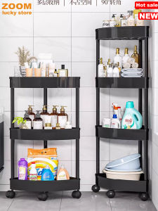Modern Style 5 Tier Corner Bathroom Shelf Storage Rack Unit Plastic Material Easy Assembly No Tool Required Supports up to 20Kg