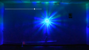 Colorful Disco Lights 48 LED Rotating Wall Lights Flash Bar KTV Shop Net Red Background Decorative Lights Stage Lights