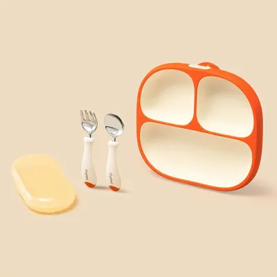 Thyseed | Baby Self Feeding Training Spoon Stainless Steel