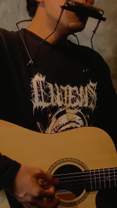 Stand Neck Holder Dudukan Harmonica Harmonika 10 Holes