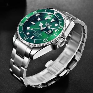 LIGE Fashion Luxury Watches for Men Original Top Brand Casual Sport Stainless Steel Wrist Auto Date Man Watch Clock Reloj Hombre