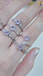 Collection Grade Lavender Amethyst S925 Silver Rings (7 Types to Choose)