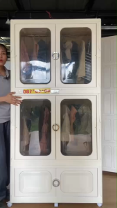 ตู้เสื้อผ้าพร้อมลิ้นชัก รหัส 9030 (90*40*180)