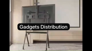 R12 150kg Heavy Duty 55 - 120 inch Portable Mobile TV Trolley Stand Cart R12 Mount Wheels Tray & Holder 3087.1