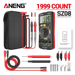 ANENG | ANENG SZ08 Digital Multimeter 1999 Counts NCV Induction AC DC Voltage Current Resistance Capacitance Electrician Repair Tool