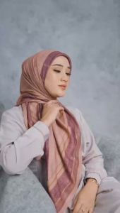 Nadheera Luxury Hallea Scarf Matt Voal Belleza Motif Elegan ZH121