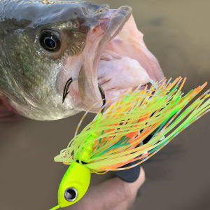 PROBEROS 1pcs Spinnerbait 10g 14g Noisy Buzzbait Fishing Lure Artificial 3D Eyes Swimbait Jig Lures Casting Toman Haruan Snakehead