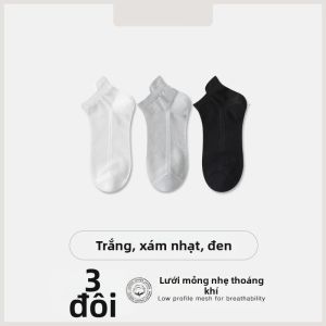 JIUSENNIAO | Vớ Mỏng Thoáng Khí Chống Nấm Trắng