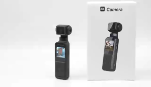 WiFi Pocket Camera กล้องแอ็กชัน กลางแจ้ง 270° หมุนได้ 4K Action Camera