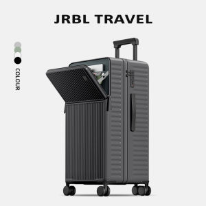 JR&BL | Large Capacity Front Opening Password Lock Suitcase