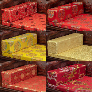 Ghế Sofa Gỗ Đỏ Vỏ Đệm Tay Bên Hông Đệm Lưng Hình Chữ Nhật Đệm Ghế Sofa Phòng Khách Đệm Ghế Sofa Kiểu Trung Quốc