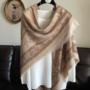 XUELINLU | Retro Ethnic Fashion Sun-protective Square Scarf
