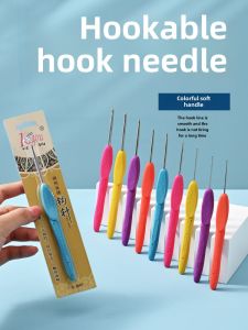 Có Thể Móc Thương Hiệu Thép Không Gỉ Móc Bộ Kim Chỉ Handmade Đan Búp Bê Áo Len Và Sợi Dụng Cụ Thủ Công