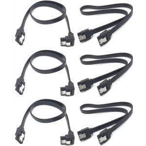 1-10PCS SSD SATA Cable 3.0 HDD PC Hard Drive High Speed 6GB Data Transmission Cord 50cm For SATA HDD SSD CD Drive Writer Desktop