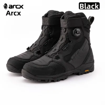 ARCX | Crash-Resistant Waterproof Easy-Access Motorcycle Riding Shoes Vibram Sole