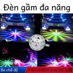 Đèn Trang Trí Xe Tải LED 12V24V Đa Năng Đèn Nền Sàn Chiếu Sáng Đa Màu Đèn Hậu Chớp Nổ Đèn Trang Trí
