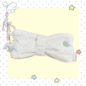 LOLA DESIGN | Spotted and Bowed Large Capacity Student Stationery Pencil Bag