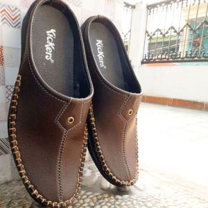 39 s/d 44 "sepatu slop rajut coklat//sepatu slop pria//sepatu slop formal