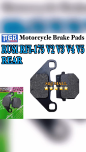 TTGR Motorcycle Brake Pads Rear For Rusi Rfi-175 V2 V3 V4 V5